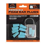 Walker's 112635 Walkers GWPFP5PKTL Foam Ear Plugs  33 dB Teal 5 Pair