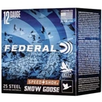 FEDERAL WF142SG 2 Federal WF142SG2 Speed-Shok Snow Goose 12 Gauge 3" 1 1/4 oz 2 Shot 25 Bx/ 10 Cs