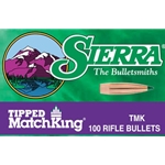 Sierra Bullets 31404 SIERRA BULLETS 6.5MM .264 130GR MATCH TMK 100CT