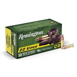 REMARMS 66346 REMINGTON 22 LR VIPER 36GR TRUNCATED SOLID 50RD 100BX/CS