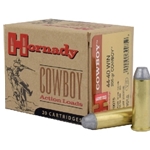 87564 Hornady 9075 Cowboy  44-40 Win 205 gr Flat Point (FP) 20 Bx/ 10 Cs