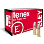 Eley 230-00210 ELEY TENEX PISTOL 22LR 40GR ROUND NOSE 50RD 100BX/CS