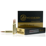 Weatherby AM28NS163HCB WEATHERBY AMMO 28 NOSLER 163GR HAMMER CUSTOM 20RD 10BX/CS