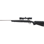 Savage 57107 SAVAGE AXIS II XP S/S .25-06 22" 3-9X40 SS/BLK SYN ERGO ST.