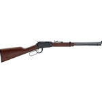 Henry H001T Frontier Lever Rifle 22 LR, Ambi, 20 in, Blued, Wood Stk, 15+1 Rnd