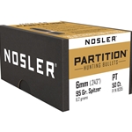 Nosler 16315 NOSLER BULLETS 6MM .243 95GR PARTITION 50CT