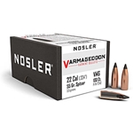 Nosler 17240 NOSLER BULLETS 22 CAL .224 55GR VARMAGEDDON TIPPED 100CT