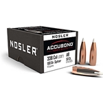 Nosler 57625 NOSLER BULLETS 338 CAL .338 180GR ACCUBOND 50CT