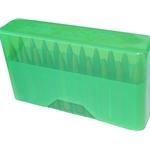 MTM 210-J20L16 Slip-Top Ammo Box 20 Round 30-06 30-30 270 Win 308, Clear Green