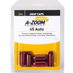 A-Zoom 15115 Precision Pistol Snap Caps 45 Auto 5Pk