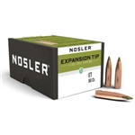 Nosler 59415 E-Tip Lead Free 30 Caliber .308 168 GR 50 Per Box