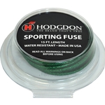 Hodgdon Powder  Hodgdon FUSE1 Sporting Fuse for Cannons, 15' x 3/32", Green, 35 Seconds per Foot Burn Rate, State Laws Apply