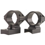 Talley Manufacturing  Talley 940706 Rings and Base Set For Weatherby Lightweight 1" Medium Black Matte