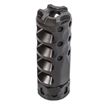 Precision Armament A04734 HYPERTAP® Muzzle Brake Slim 7.62mm/.308Cal, 15x1mm (Black)