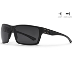 Gatorz American Eyewear GZ-12-401 MILSPEC Ballistic Z87.1 Marauder, Black Cerakote, Smoke, Anti-Fog, Blackout Logo