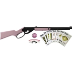 Daisy 994999-403 Red Ryder Pink Lever Action Carbine BB Gun Fun Kit