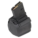 Magpul 150236 MAGPUL - PMAG D-60 MAG576-BLK (blocked to 5)