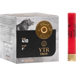 TG364M Troy Ammunition, 3" .410 5/8oz #4 lead shot, 1150 FPS. Box of 25rds. Made in the USA