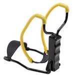 Umarex USA 2219000 NXG ST11 Compact Slingshot Yellow Rubber Powerband Black Molded Handle