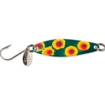 Luhr Jensen 1051-002-0067 Needlefish Trolling Sp Red Dot Frog & Brass Back