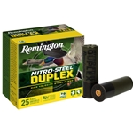 R26643 Remington Nitro-Steel Duplex 12 Gauge 3" #2/#6 1-1/4 oz 25rds Shotshell - Dual-Load for Superior Performance - R20321