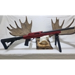 Spectre Ballistics Corp REDCUSTOMSPECTRE Custom In Store Build C-71 10/22 22 LR Red Collapsable Stock and Bipod