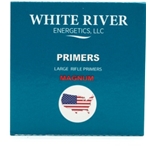 White River Energetics Large Rifle Magnum Primers, Box of 100 [WRE-LRMP]