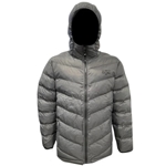 Off The Grid  PRO POLY-DOWN PUFFER JACKET - GUN METAL GREY