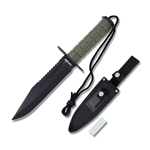 MCHK786GN Survivor Bowie Knife with Survival Kit