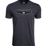 Vortex 220-50-CHHXL MEN'S T-SHIRT: CHARCOAL HEATHER SHIELD