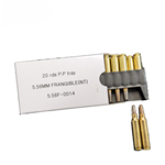 PMC Ammunition PMC556FRANG PMC M855 5.56 NATO 45 Gr Frangible Box of 20