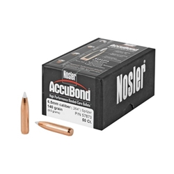 Nosler 57873 NOSLER BULLETS 6.5MM .264 140GR ACCUBOND 50CT