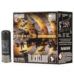 PWBX142 2 FEDERAL BLACK CLOUD 12GA 3" 1-1/4OZ #2 1450FPS 25RD 10BX/C