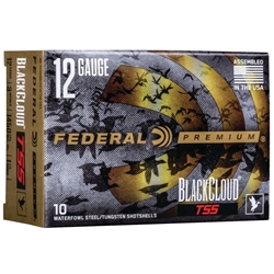 Federal PWBTSSX142 7BB : FEDERAL PREM BLACK CLOUD 12GA 3" 1 1/4OZ FS BB TSS 7