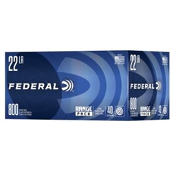 729B800 FEDERAL 22LR 1200FPS 40GR LRN 800RD 4BX/CS