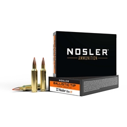 Nosler 61030 Ballistic Tip  22 Nosler 55 gr Ballistic Tip Varmint 20 Bx/ 20 Cs