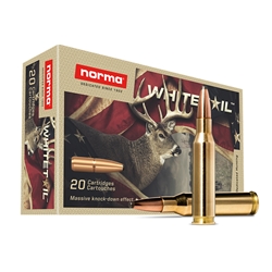 Norma  137029 NORMA WHITETAIL 7MM-08 9.7G/150GR 20 RNDS