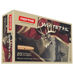 137034 Norma Ammunition (RUAG) 20177412 Whitetail  300 Win Mag 150 gr Pointed Soft Poin