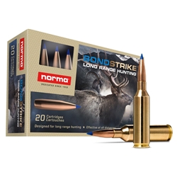 Norma  137035 NORMA BONDSTRIKE 6.5PRC 9.27G/143GR 20 RNDS