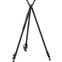 BOG 142439 Bog-Pod 1100482 Adrenaline Shooting Tripod made of Black Finish Aluminum with Fo