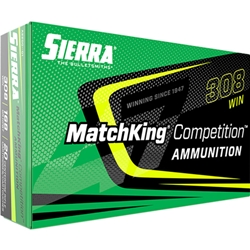 Sierra Bullets 145622 SIERRA A2200-01 308 WIN 168 GR HPBT MK 20/10