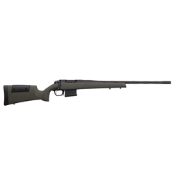 Weatherby 151245 WEATHERBY 307 RANGE XP 6.5CM 24" W/BRAKE BLK CERA/GRN SYN<