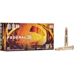 F3030FS1 FEDERAL FUSION 30-30 150GR FUSION 20RD 10BX/CS