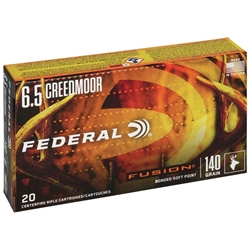 F65CRDFS1 FEDERAL FUSION 6.5CM 140GR FUSION 20RD 10BX/CS