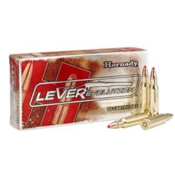 Hornady 200-82733 HORNADY LEVEREVOLUTION 168GR 308 MARLIN FTX 20RD 10BX/CS