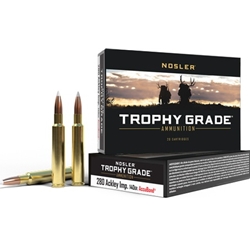 Nosler 60043 NOSLER TROPHY GRADE 280ACK IMP 140GR ACCUBOND 20RD 10BX/CS