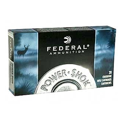 3006B FEDERAL POWER-SHOK 30-06 180GR SP 20RD 10BX/CS