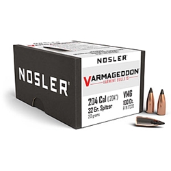 Nosler 81495 NOSLER BULLETS 20 CAL .204 32GR VARMAGEDDON TIPPED 100CT