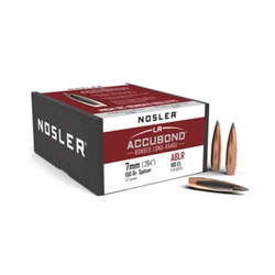 Nosler 58734NOS NOSLER BULLETS 7MM .284 150GR ACCUBOND LR 100CT