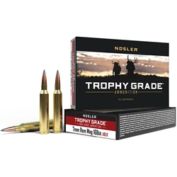 Nosler 60108 Trophy Grade Long Range 7mm Rem Mag 168 gr AccuBond Long Range 20 B